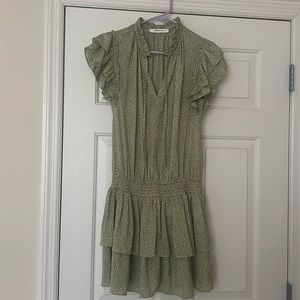 Mustard Seed drop waist, tiered dress